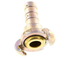 Cast Iron DN 15 DIN 3489 Twist Claw Coupling 19 mm (3/4'') Hose Barb