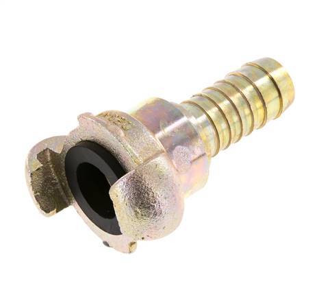 Cast Iron DN 15 DIN 3489 Twist Claw Coupling 19 mm (3/4'') Hose Barb Rotary