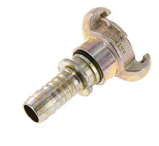 Cast Iron DN 15 DIN 3489 Twist Claw Coupling 19 mm (3/4'') Hose Barb Rotary Collar