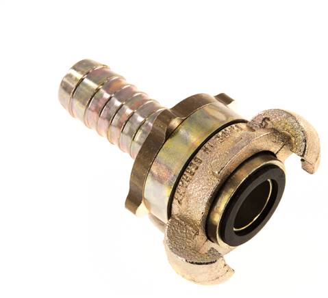 Cast Iron DN 15 DIN 3238 Twist Claw Coupling 19 mm (3/4'') Hose Barb