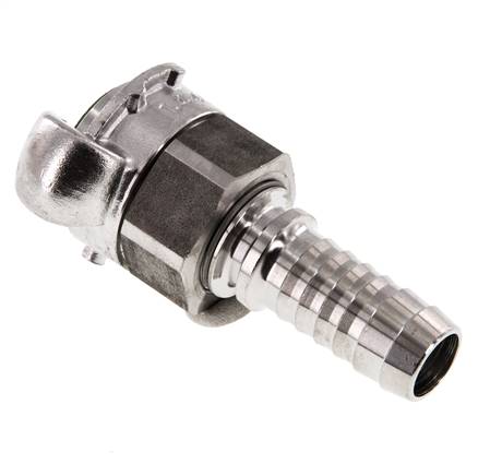 Stainless Steel DN 15 DIN 3238 Twist Claw Coupling 19 mm (3/4'') Hose Barb