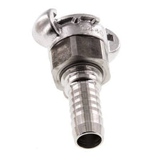 Stainless Steel DN 15 DIN 3238 Twist Claw Coupling 19 mm (3/4'') Hose Barb