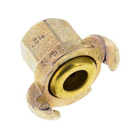 Cast Iron DN 17 DIN 3489 Twist Claw Coupling Rp 1/2'' Female