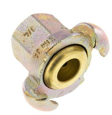 Cast Iron DN 17 DIN 3489 Twist Claw Coupling Rp 3/4'' Female