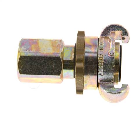 Cast Iron DN 17 DIN 3238 Twist Claw Coupling G 3/4'' Female