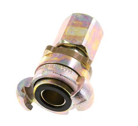 Cast Iron DN 17 DIN 3238 Twist Claw Coupling G 3/4'' Female