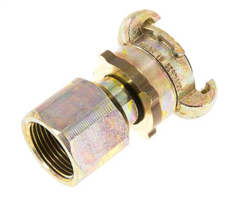 Cast Iron DN 17 DIN 3238 Twist Claw Coupling G 1'' Female