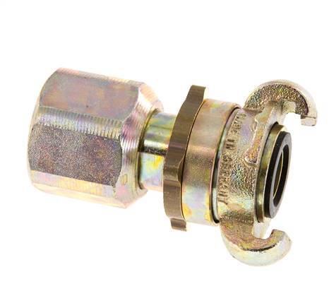 Cast Iron DN 17 DIN 3238 Twist Claw Coupling G 1'' Female