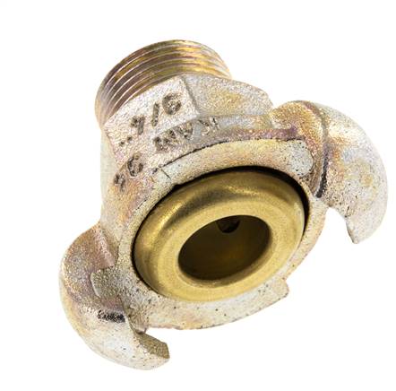 Cast Iron DN 17 DIN 3489 Twist Claw Coupling G 3/4'' Male