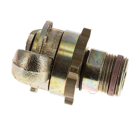 Cast Iron DN 17 DIN 3238 Twist Claw Coupling G 3/4'' Male
