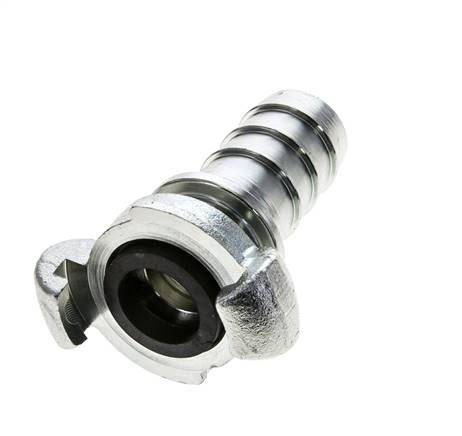 Cast Iron DN 18.5 DIN 3489 Twist Claw Coupling 25 mm (1'') Hose Barb Collar