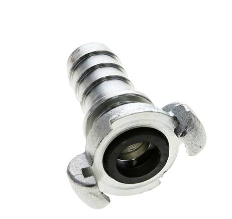 Cast Iron DN 18.5 DIN 3489 Twist Claw Coupling 25 mm (1'') Hose Barb Collar