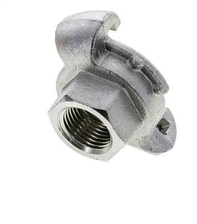 Cast Iron DN 19 DIN 3489 Twist Claw Coupling Rp 1/2'' Female