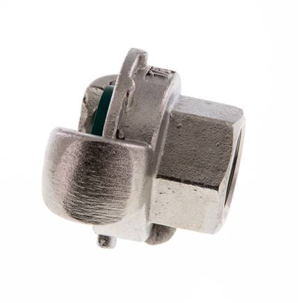Stainless Steel DN 19 DIN 3489 Twist Claw Coupling Rp 1/2'' Female
