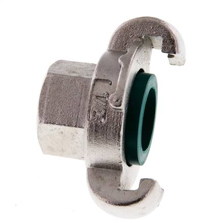 Stainless Steel DN 19 DIN 3489 Twist Claw Coupling Rp 1/2'' Female