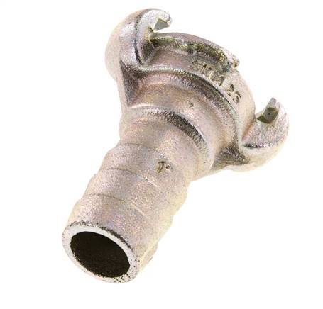 Cast Iron DN 19 DIN 3489 Twist Claw Coupling 25 mm (1'') Hose Barb