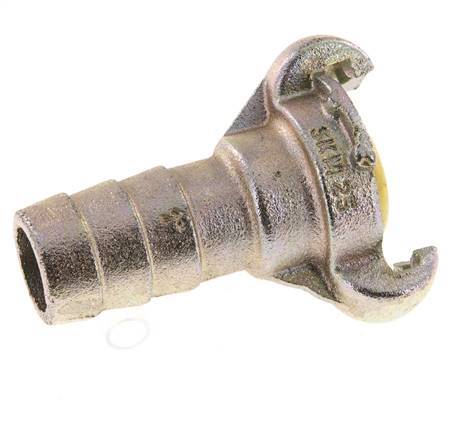 Cast Iron DN 19 DIN 3489 Twist Claw Coupling 25 mm (1'') Hose Barb