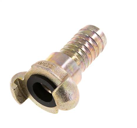 Cast Iron DN 19 DIN 3489 Twist Claw Coupling 25 mm (1'') Hose Barb Rotary