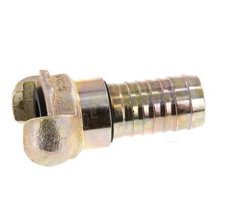 Cast Iron DN 19 DIN 3489 Twist Claw Coupling 25 mm (1'') Hose Barb Rotary