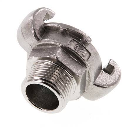 Stainless Steel DN 19 DIN 3489 Twist Claw Coupling G 3/4'' Male