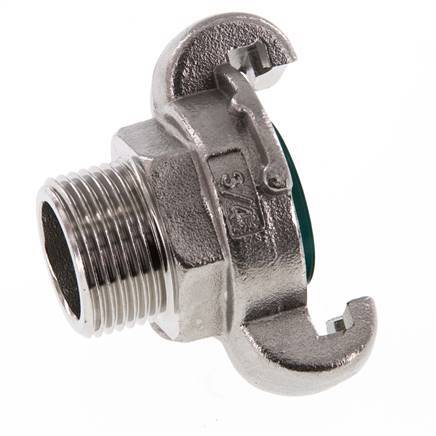 Stainless Steel DN 19 DIN 3489 Twist Claw Coupling G 3/4'' Male