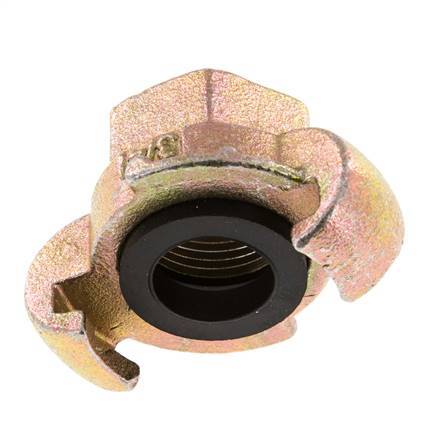 Cast Iron DN 20 DIN 3489 Twist Claw Coupling Rp 3/4'' Female
