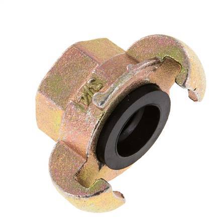 Cast Iron DN 20 DIN 3489 Twist Claw Coupling Rp 3/4'' Female