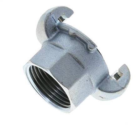 Cast Iron DN 20 DIN 3489 Twist Claw Coupling Rp 1'' Female