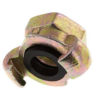 Cast Iron DN 20 DIN 3489 Twist Claw Coupling Rp 1'' Female