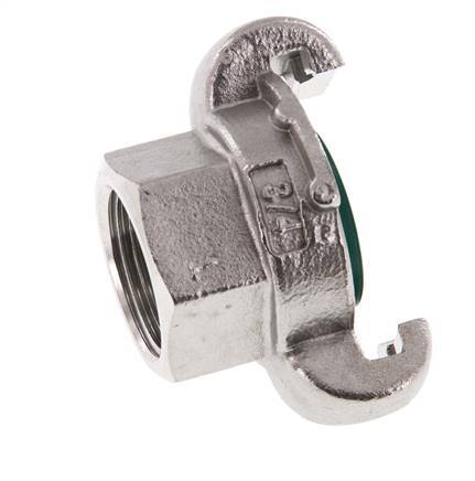 Stainless Steel DN 20 DIN 3489 Twist Claw Coupling Rp 3/4'' Female