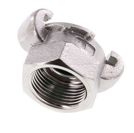 Stainless Steel DN 20 DIN 3489 Twist Claw Coupling Rp 1'' Female