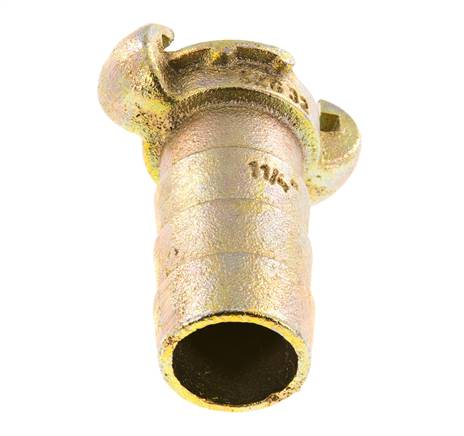 Cast Iron DN 20 DIN 3489 Twist Claw Coupling 32 mm (1 1/4'') Hose Barb