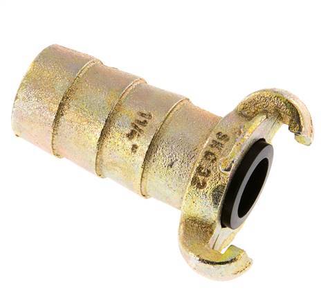Cast Iron DN 20 DIN 3489 Twist Claw Coupling 32 mm (1 1/4'') Hose Barb