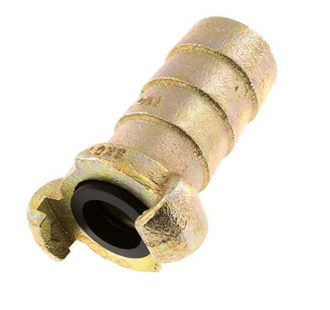 Cast Iron DN 20 DIN 3489 Twist Claw Coupling 32 mm (1 1/4'') Hose Barb