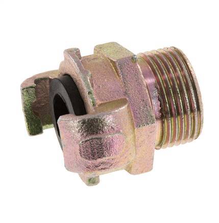 Cast Iron DN 20 DIN 3489 Twist Claw Coupling G 1'' Male
