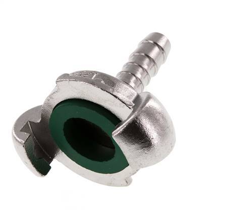 Stainless Steel DN 6.5 DIN 3489 Twist Claw Coupling 10 mm Hose Barb