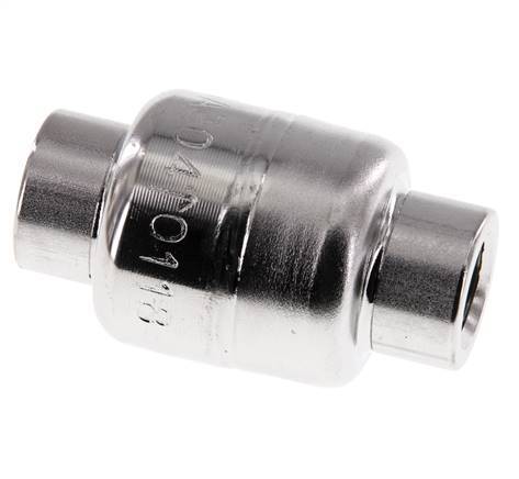 G1/4'' Stainless Steel 304 Check Valve FKM (Light Spring) 0.03-16bar - CLIS3E