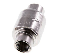 G3/8'' Stainless Steel 304 Check Valve FKM (Light Spring) 0.03-16bar - CLIS3E