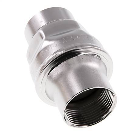 G1 1/4'' Stainless Steel 304 Check Valve FKM 0.03-16bar (0.44-232psi) - Reinforced pin [6 Pieces]