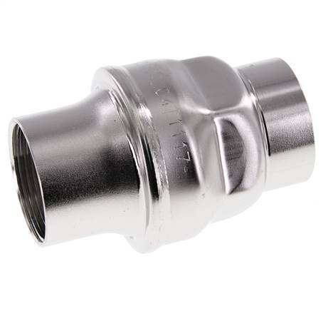 G1 1/4'' Stainless Steel 304 Check Valve FKM 0.03-16bar (0.44-232psi) - Reinforced pin [6 Pieces]