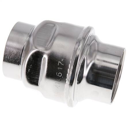 G2'' Stainless Steel 304 Check Valve FKM (Light Spring) 0.03-16bar - CLIS3E