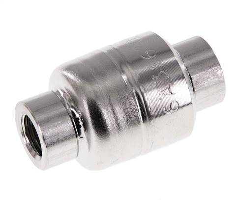 G1/4'' Check Valve Stainless Steel 316 FKM (Light Spring) 0.03-16bar - CLIS4E