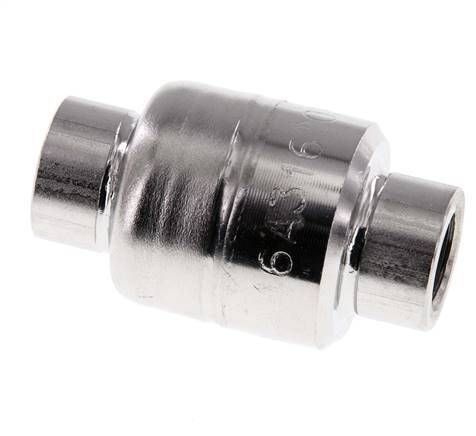 G1/4'' Check Valve Stainless Steel 316 FKM (Light Spring) 0.03-16bar - CLIS4E