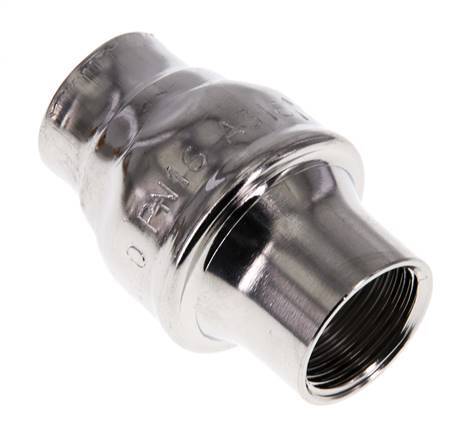 G3/4'' Stainless Steel 316 Check Valve FKM 0.03-16bar (0.44-232psi) - Heavy duty [8 Pieces]