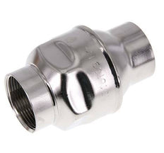 1 1/2'' NPT Stainless Steel 316 Check Valve FKM 0.03-16bar (0.44-232psi) - NSF ANSI 61