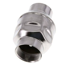 1 1/2'' NPT Stainless Steel 316 Check Valve FKM 0.03-16bar (0.44-232psi) - NSF ANSI 61
