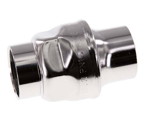 G1 1/4'' Stainless Steel 316 Check Valve FKM 0.03-16bar (0.44-232psi) - NSF ANSI 61 - Reinforced pin [6 Pieces]
