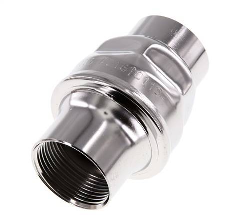 G1 1/4'' Stainless Steel 316 Check Valve EPDM 0.03-16bar (0.44-232psi) - WRAS [6 Pieces]