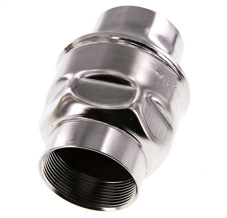 G2'' Check Valve Stainless Steel 316 FKM (Light Spring) 0.03-16bar - CLIS4E