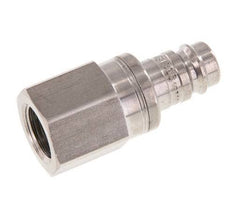 Stainless steel DN 10 Air Coupling Plug G 3/8 inch Female Double Shut-Off
